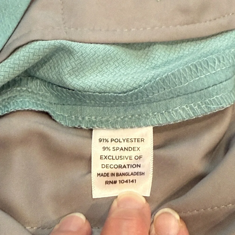 Walter Hagen Shorts Mens 40 Teal Perfect 11 Golf Wrinkle‎ Resistant Stretch NEW - Picture 4 of 14